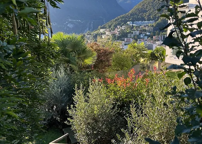 View Palm Garden Prázdninový dům Lugano